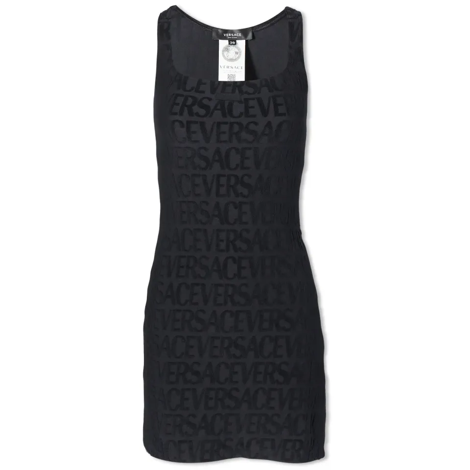 All Over Logo Mini Swim Dress