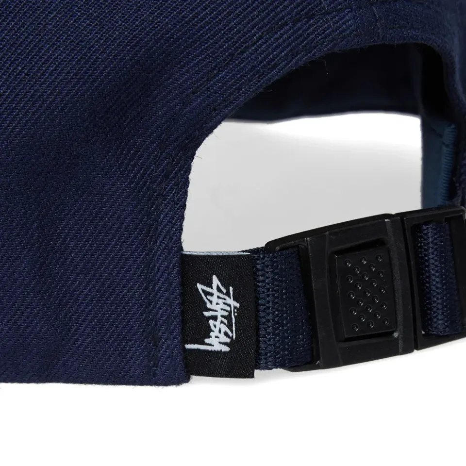 Stock Woven Label Strapback Cap