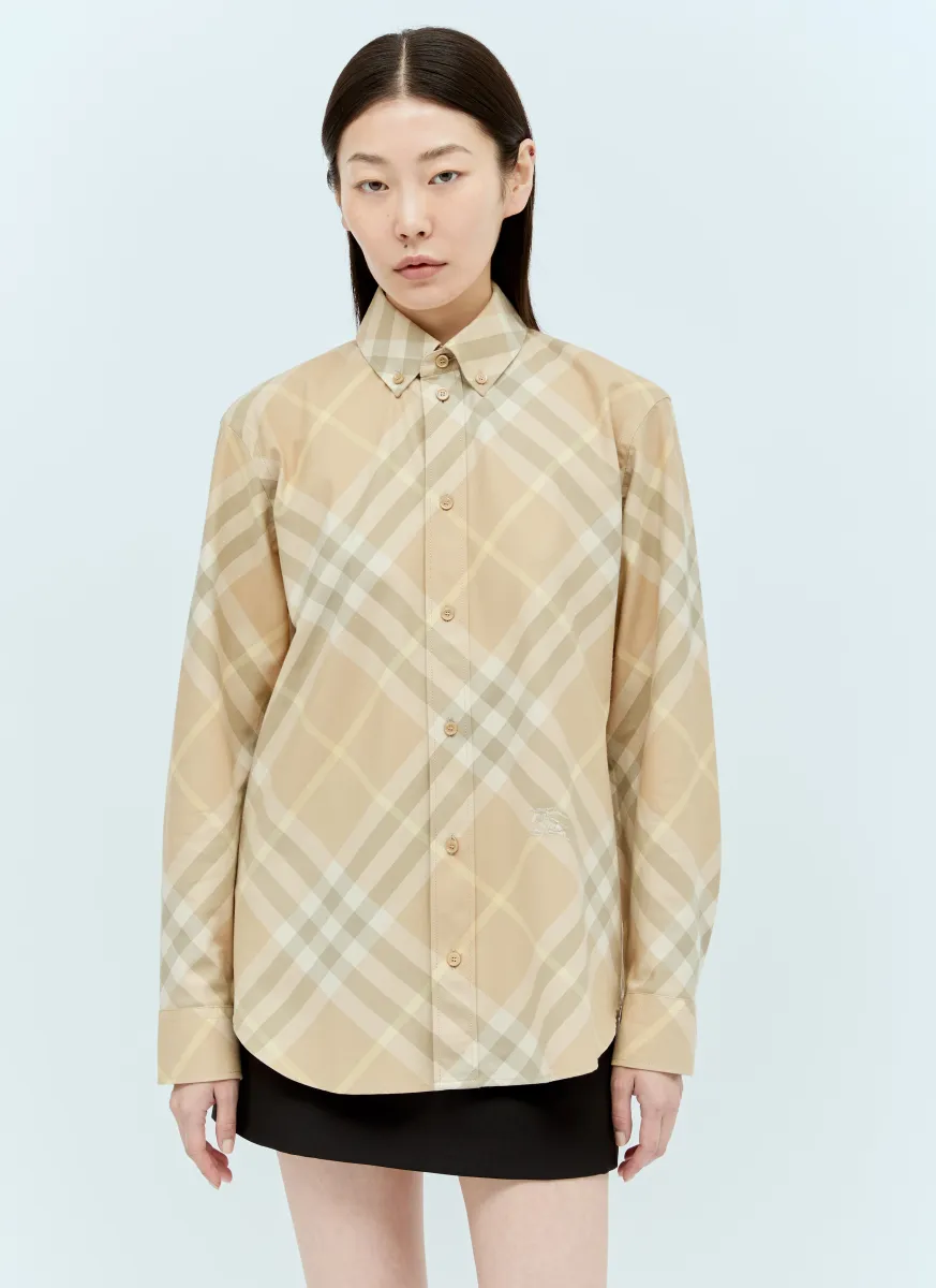 Check Cotton Shirt