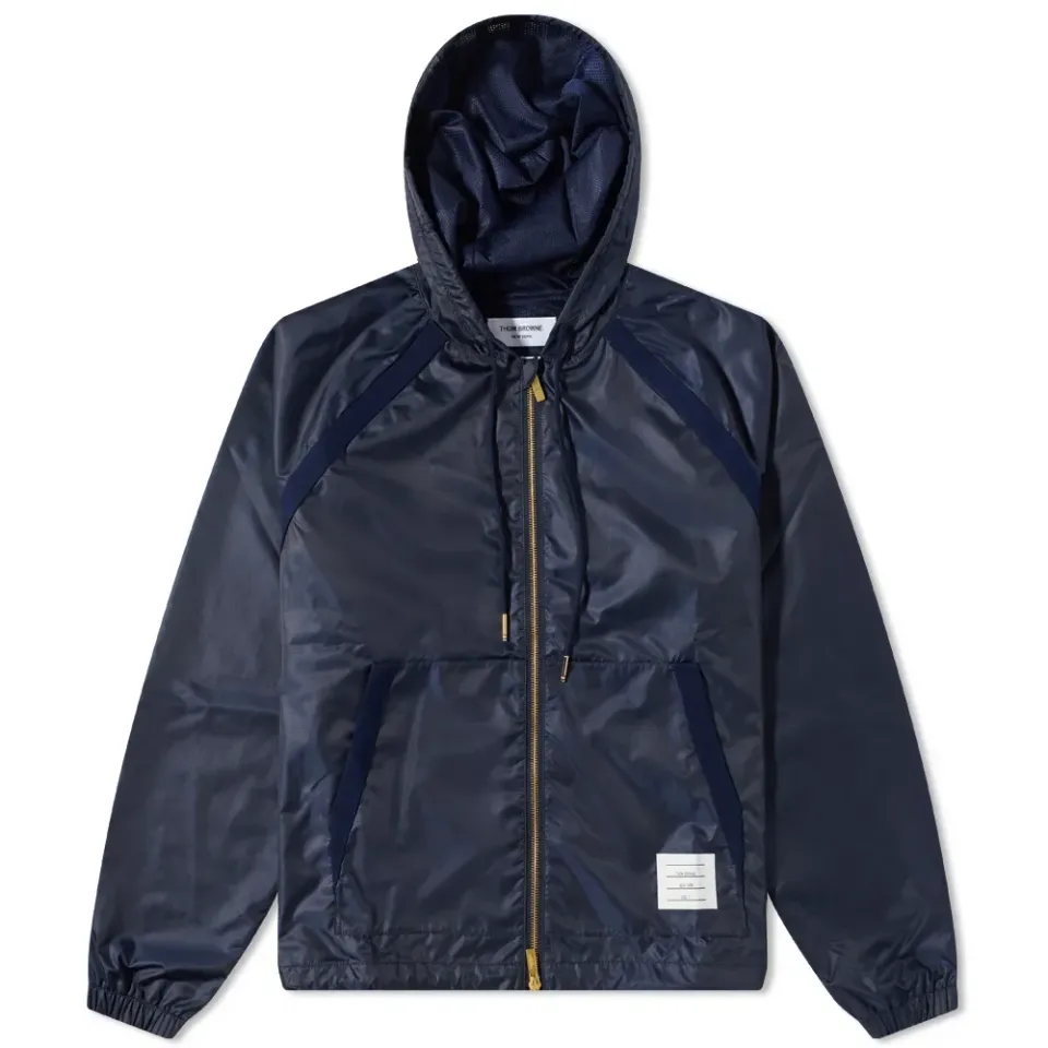 Hooded Zip Windbreaker