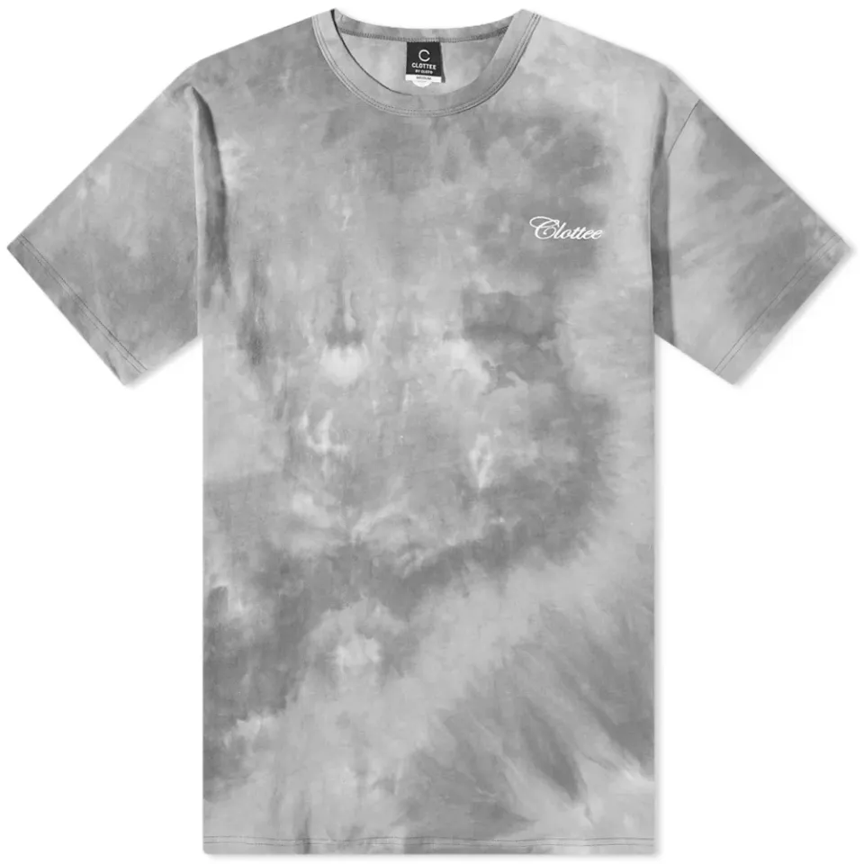 CLOTTEE By CLOT Script Tie Dye Logo T-Shirt