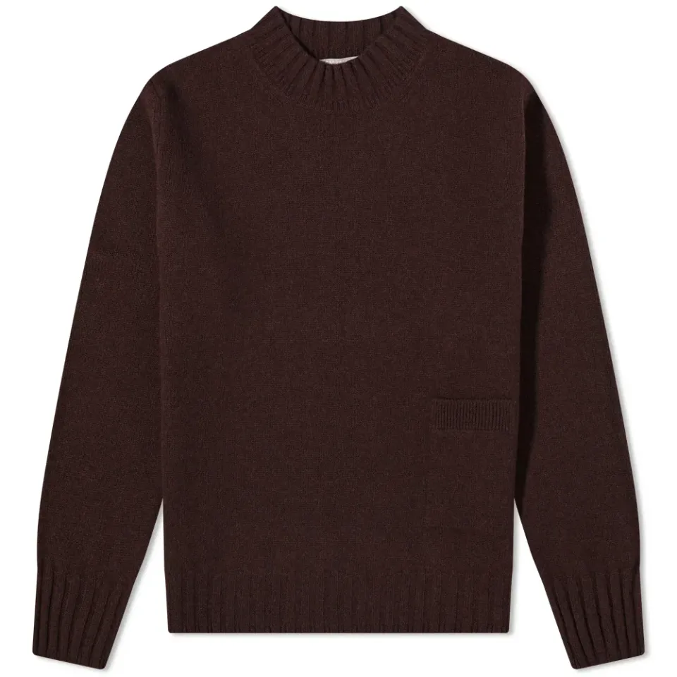 Single Pocket Crew Knit