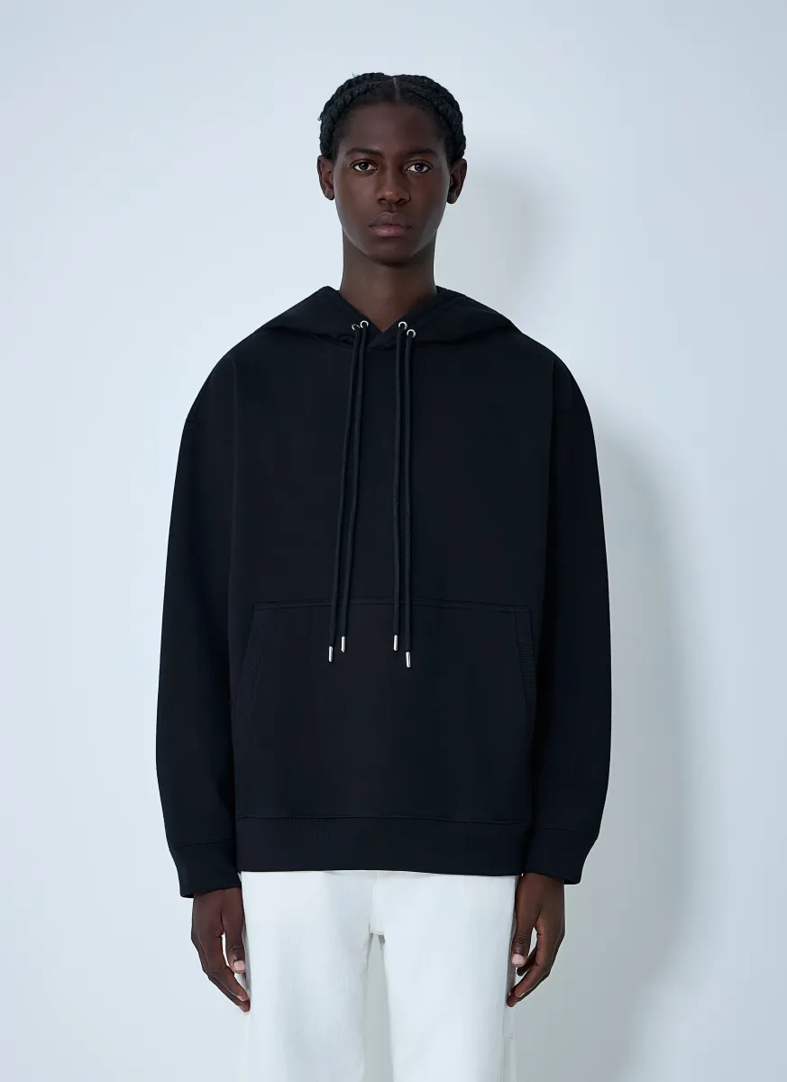 Cotton Hooded Sweatshirt