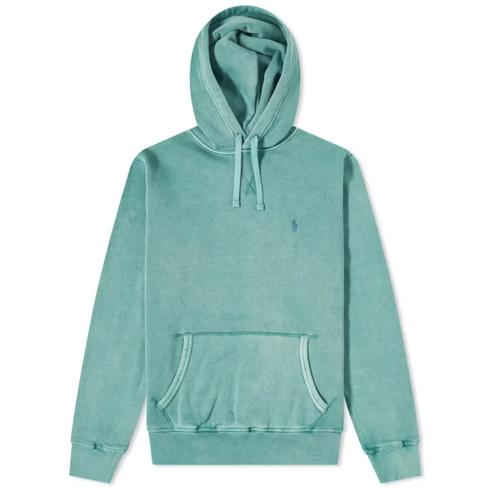 Garment Dyed Popover Hoodie