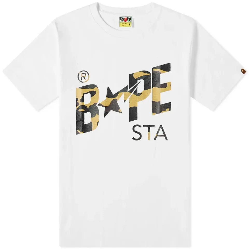 1st Camo BAPE STA Logo T-Shirt