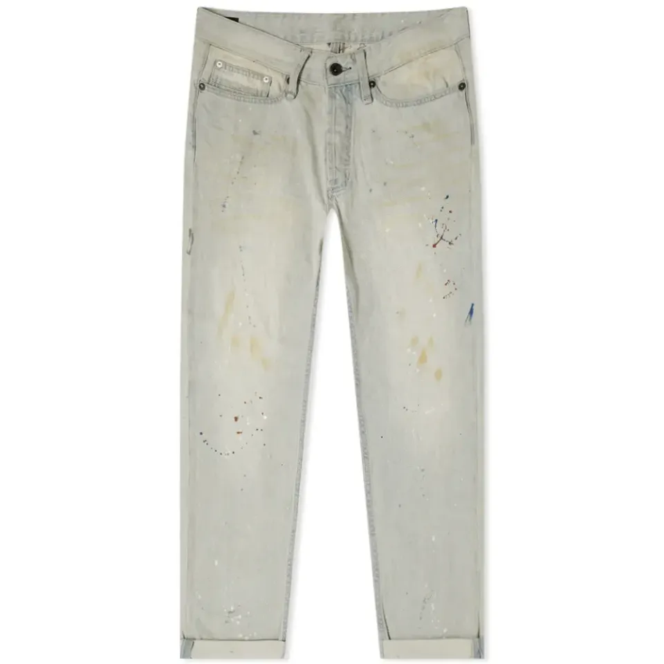 Crop Paint Jean
