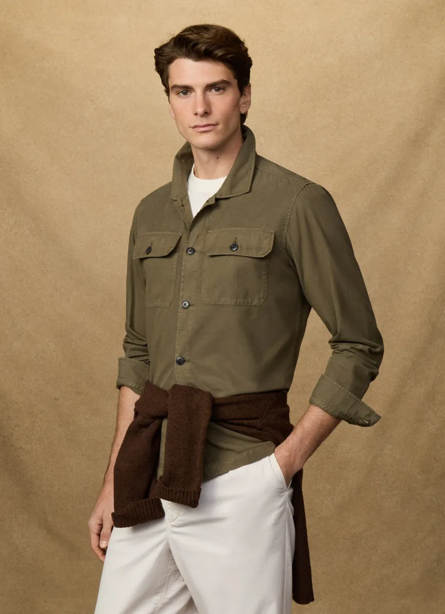 Cotton Twill Overshirt