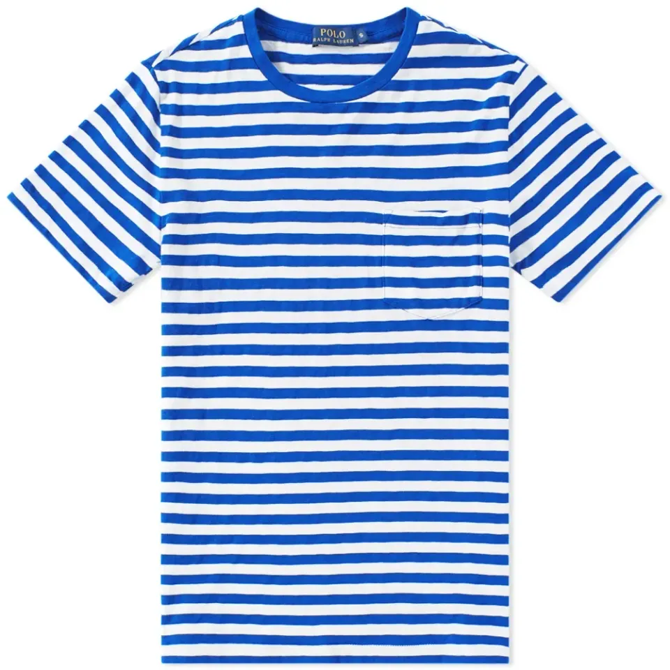 Stripe Pocket Tee