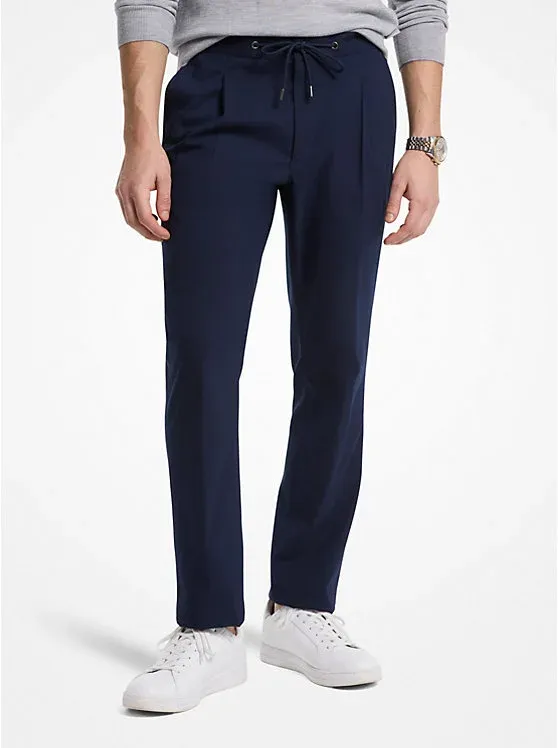 Woven Drawstring Trousers