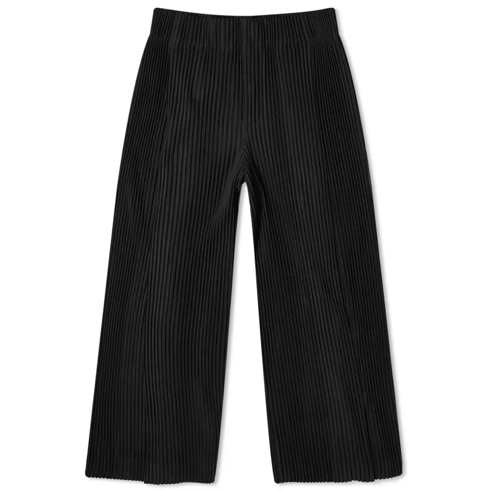 Pleated Wide Leg Pants