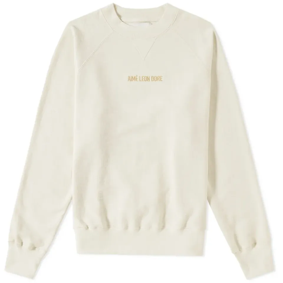 Embroidered Logo Crew Sweat