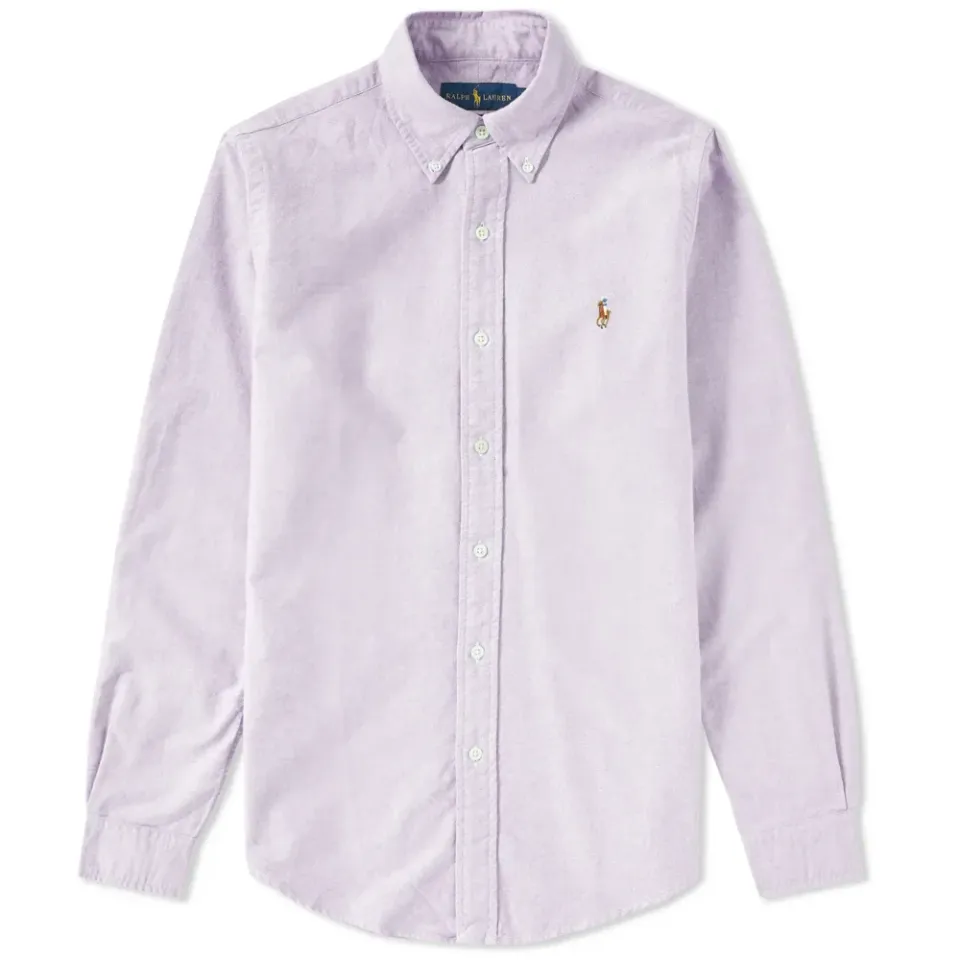 Slim Fit Button Down Oxford Shirt