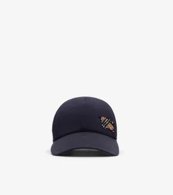 Knight Tropical Gabardine Baseball cap in Navy