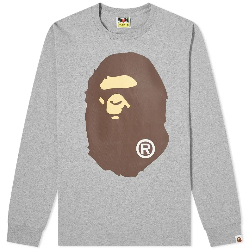 Long Sleeve Big Ape Head T-Shirt