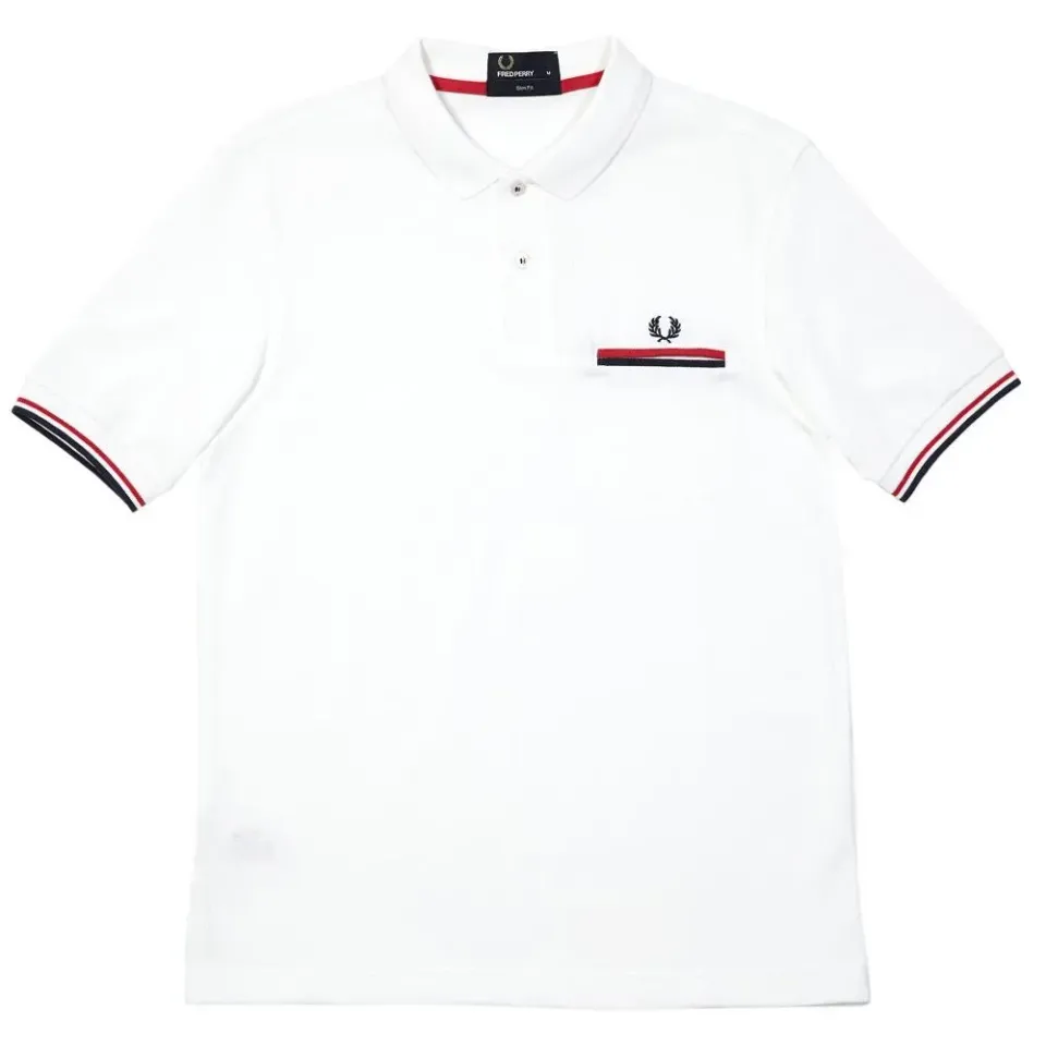 Fred Perry Piped Pocket Polo