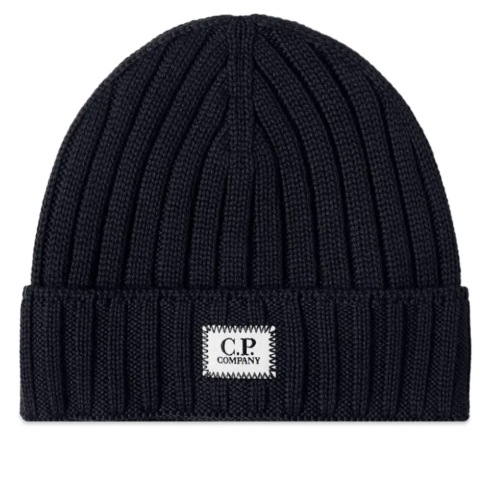 CP Company Patch Logo Beanie