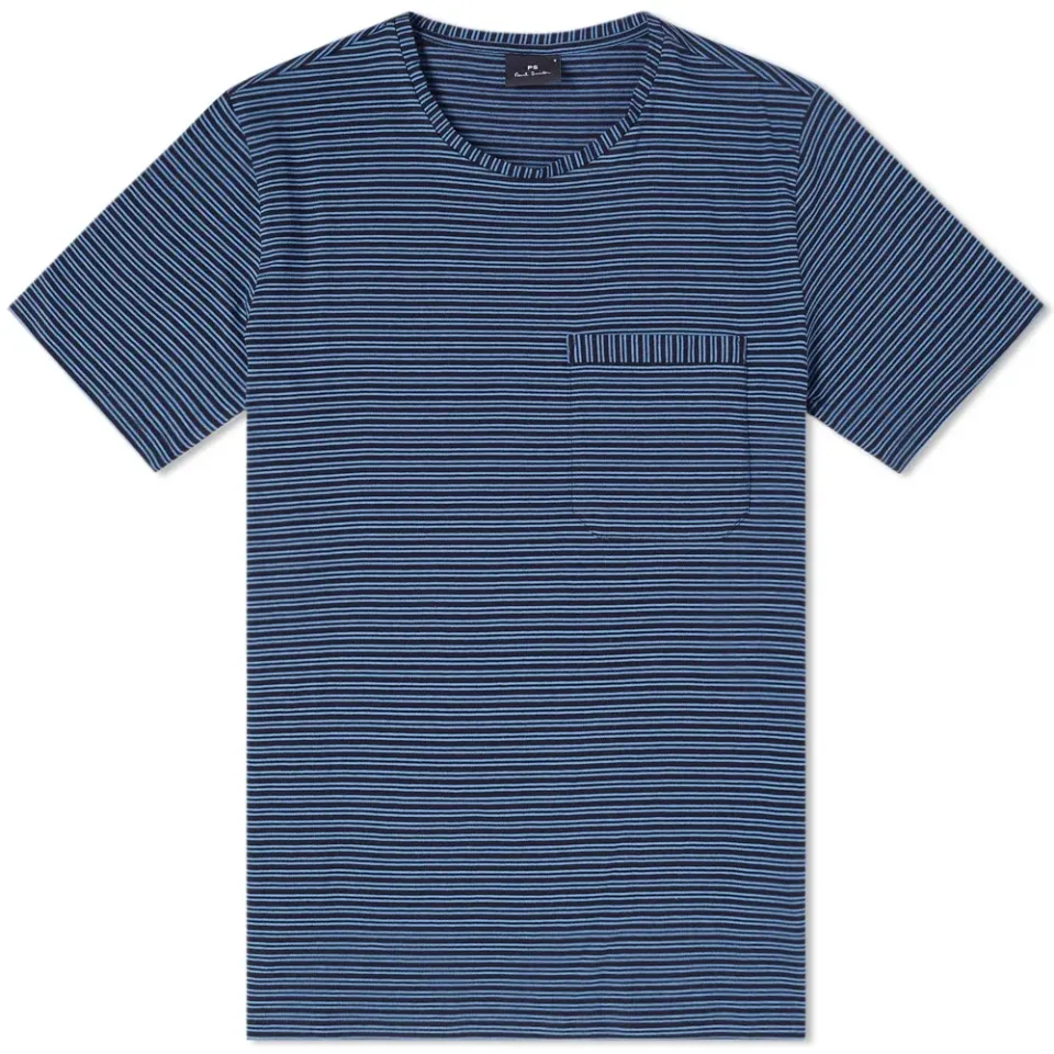 Stripe Pocket Tee