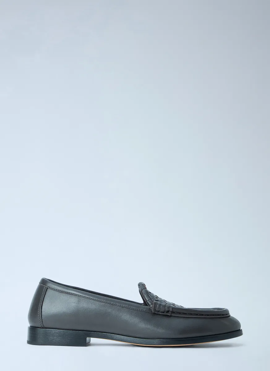 Leather Penny Loafers