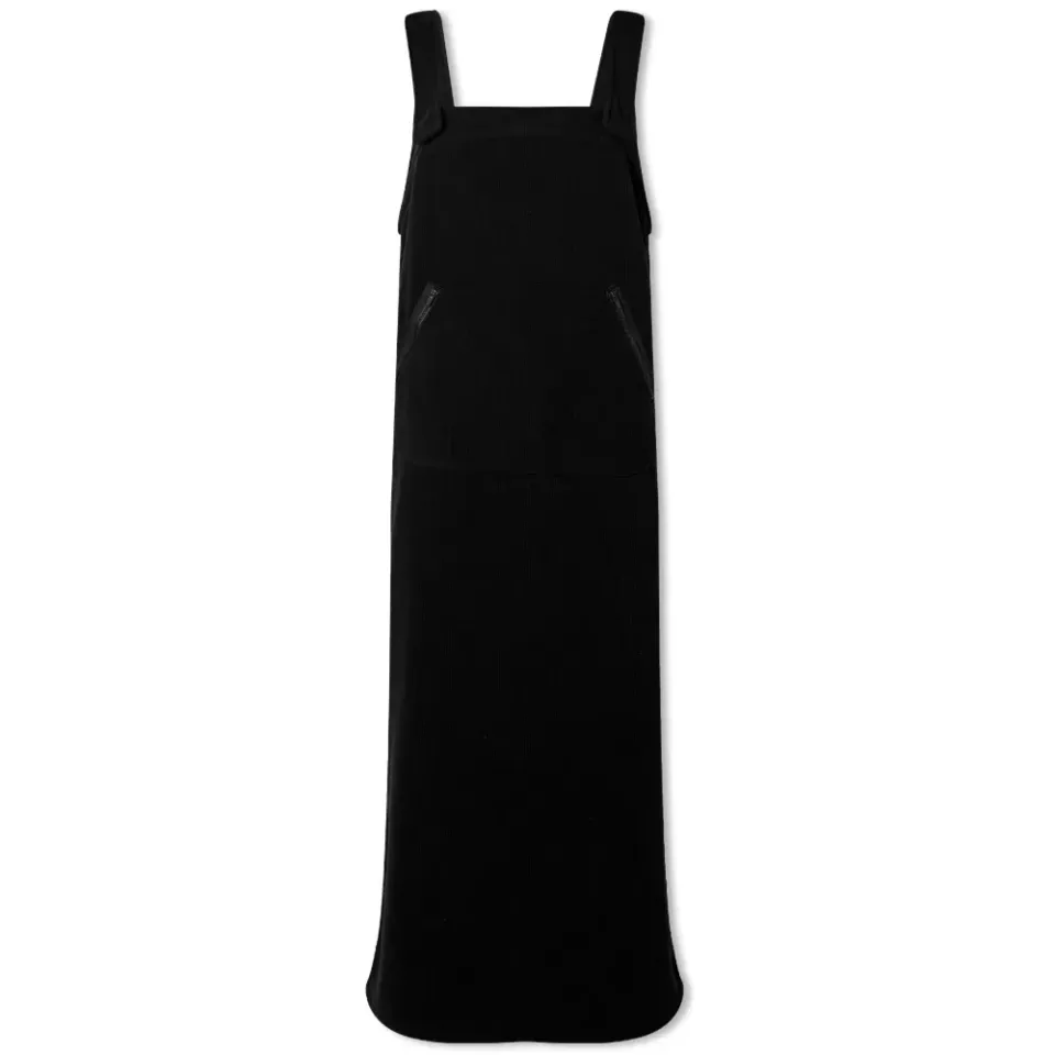 Grid Fleece Dress