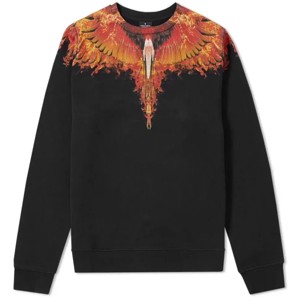 Flame Wing Crew Sweat