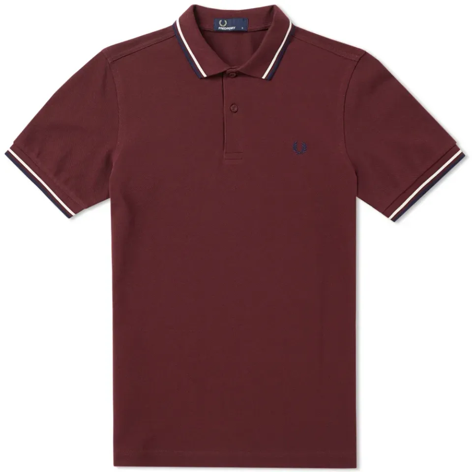 Fred Perry Slim Fit Twin Tipped Polo