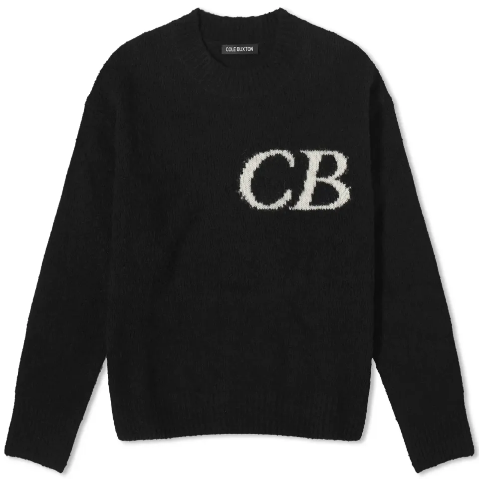 CB Logo Crew Knit Sweat