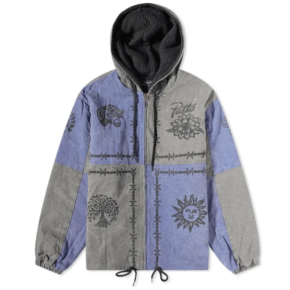 Symbols Zip Hoodie