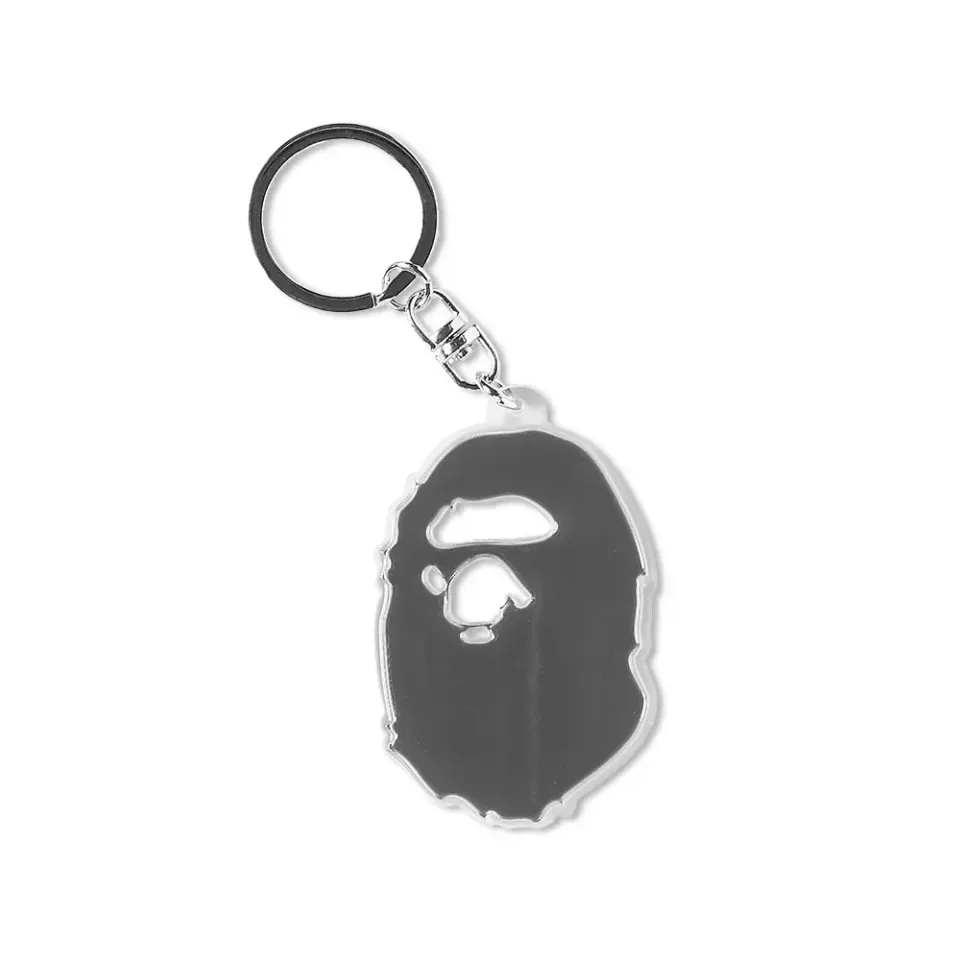 Ape Head Reflective Keychain