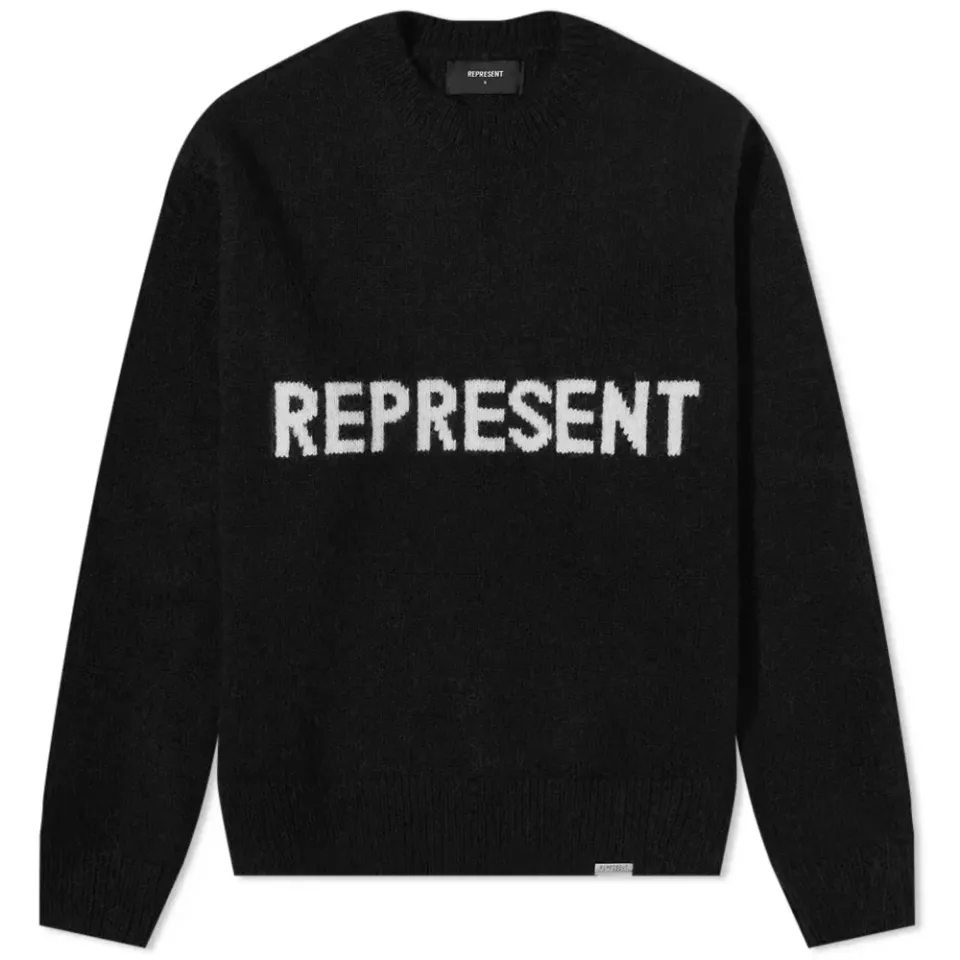 Mock Neck Crew Sweat