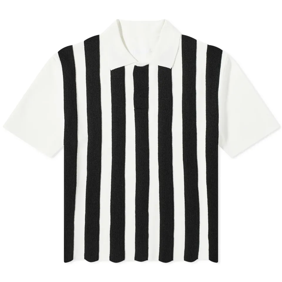 Ola Stripe Knit Polo