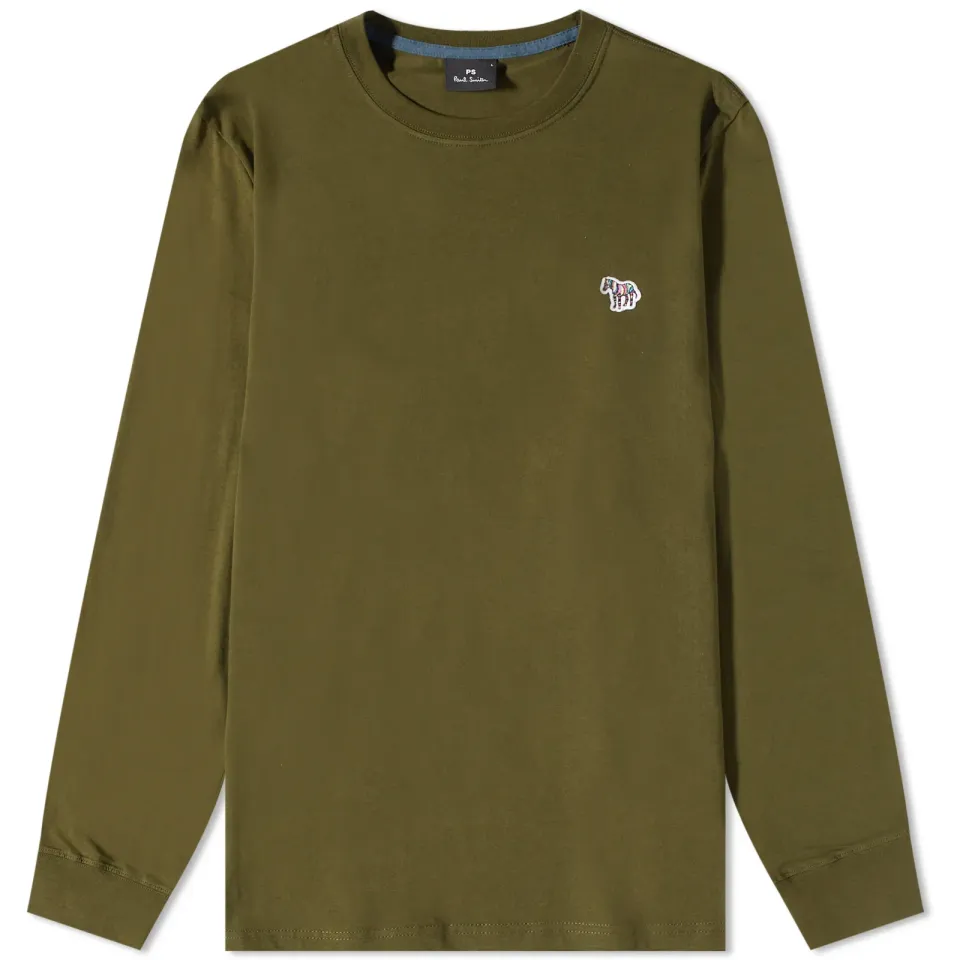 Long Sleeve Zebra T-Shirt