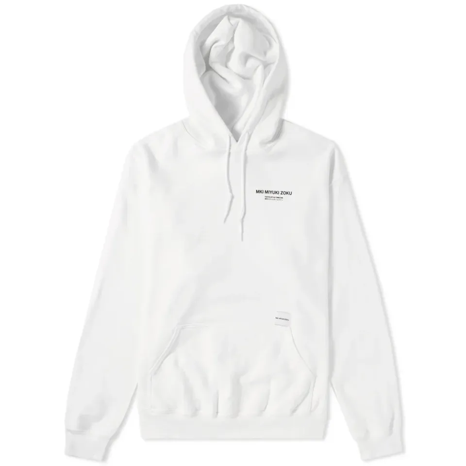 List Print Hoody