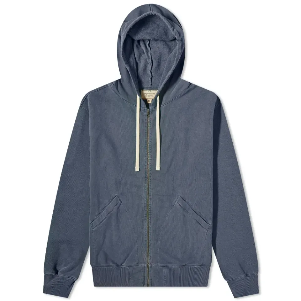 Embroidered Arrow Zip Hoody