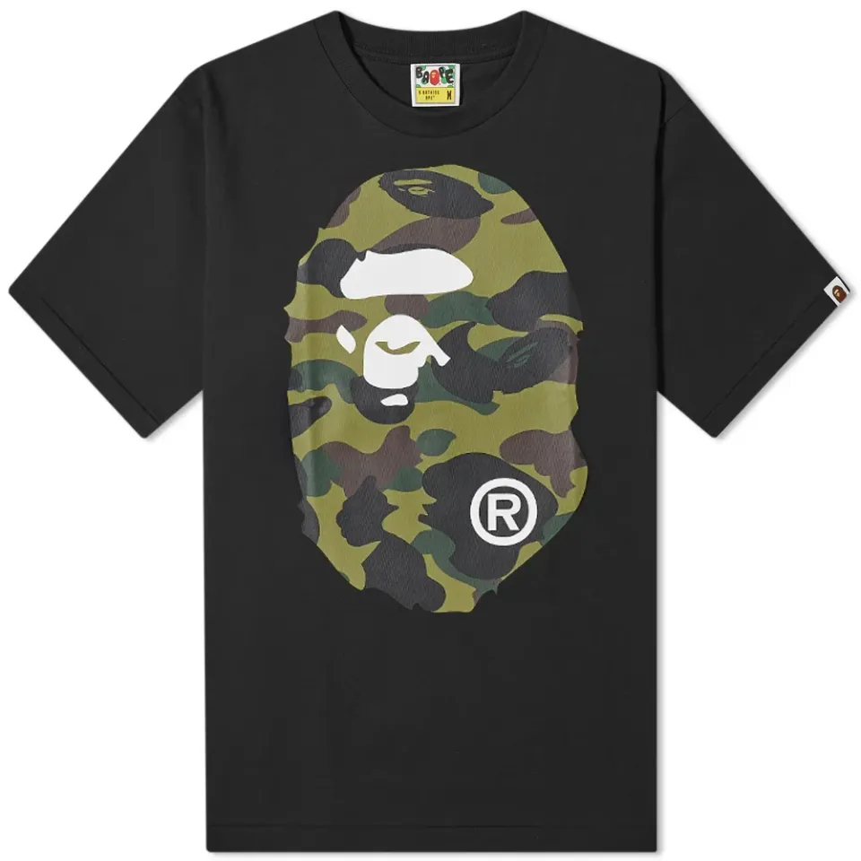 1st Camo Big Ape Head Tee