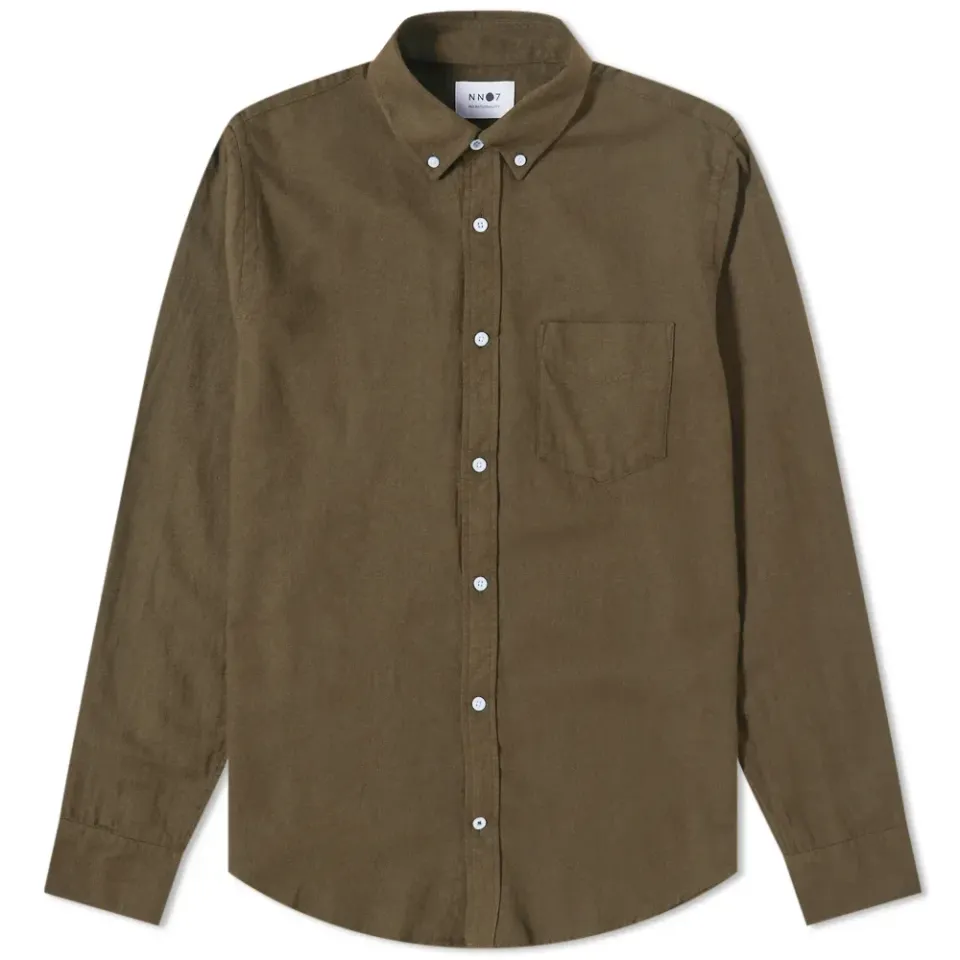 Levon Button Down Flannel Shirt