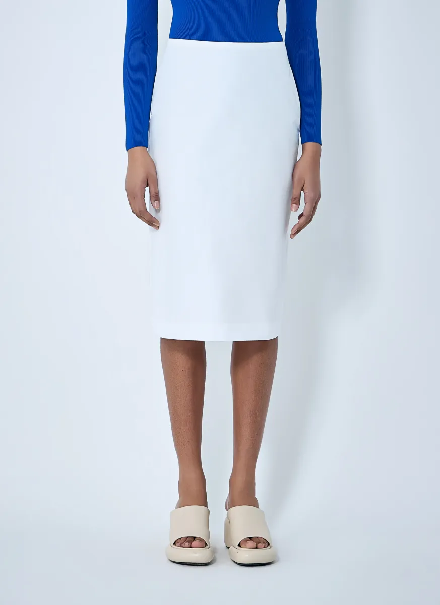 High-Waisted Pencil Skirt