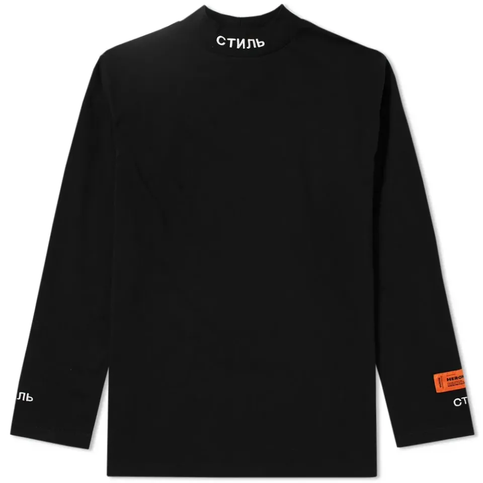 CTNMB Jersone Mock Neck Tee