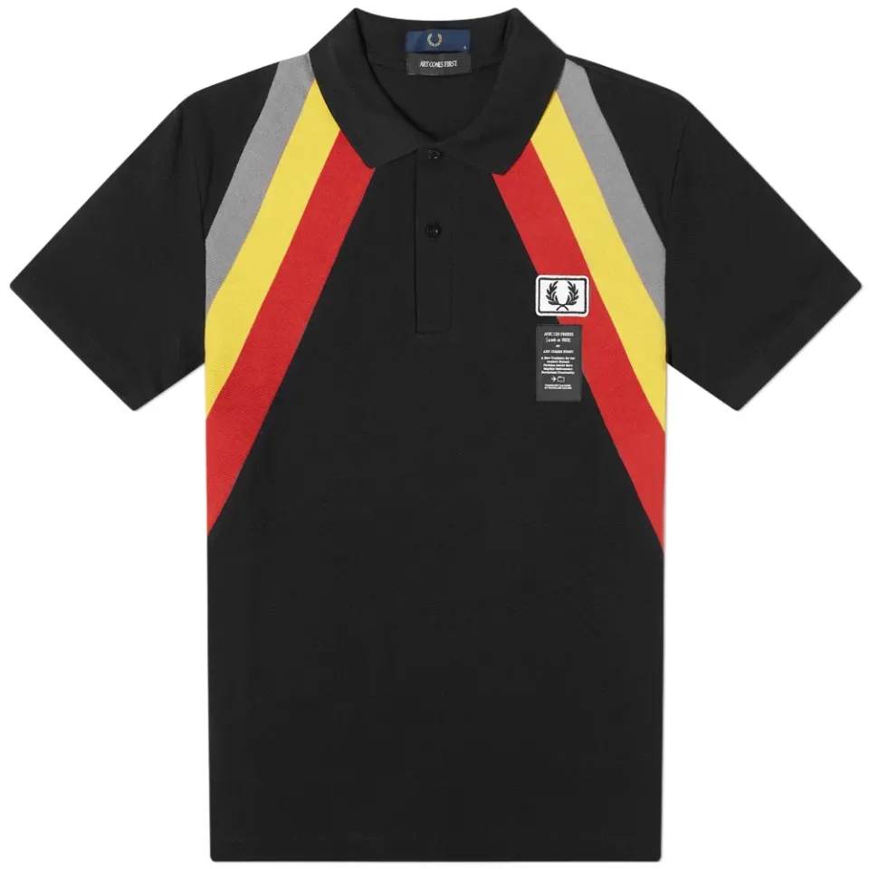 Fred Perry x Art Comes First Diagonal Rib Polo