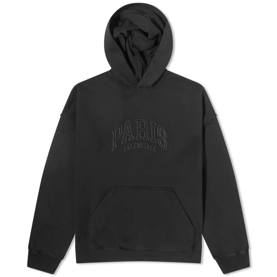 Paris Logo Popover Hoodie