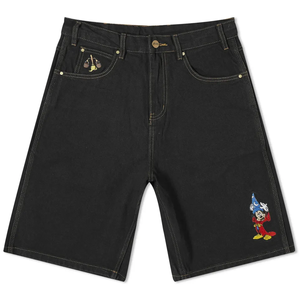 x Disney Sorcerer Baggy Denim Shorts