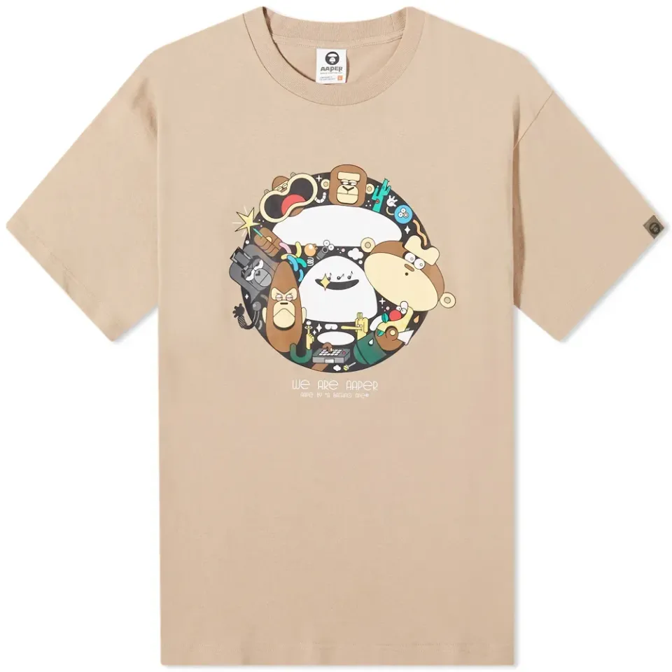 AAPE x Sebastian Schwamm AAPE Head T-Shirt