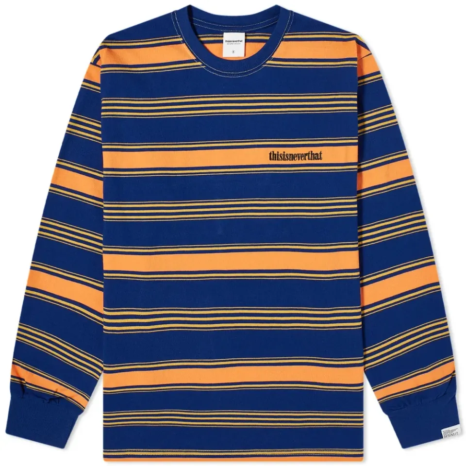 Ls Onyx Striped T-Shirt