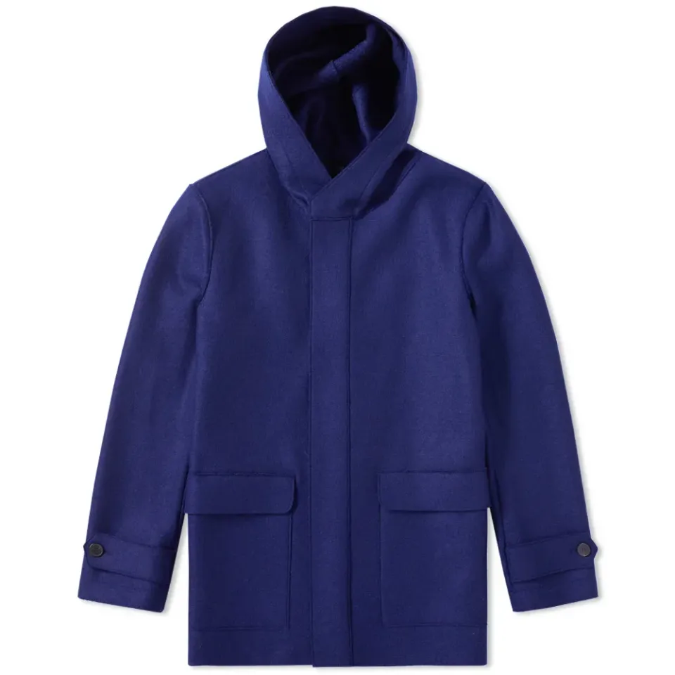 Harris Wharf Pressed Wool Parka