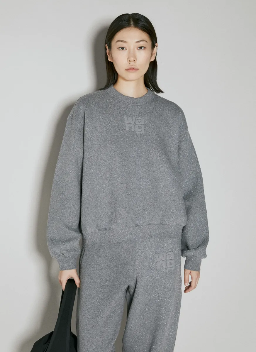 Glitter Terry Sweatshirt