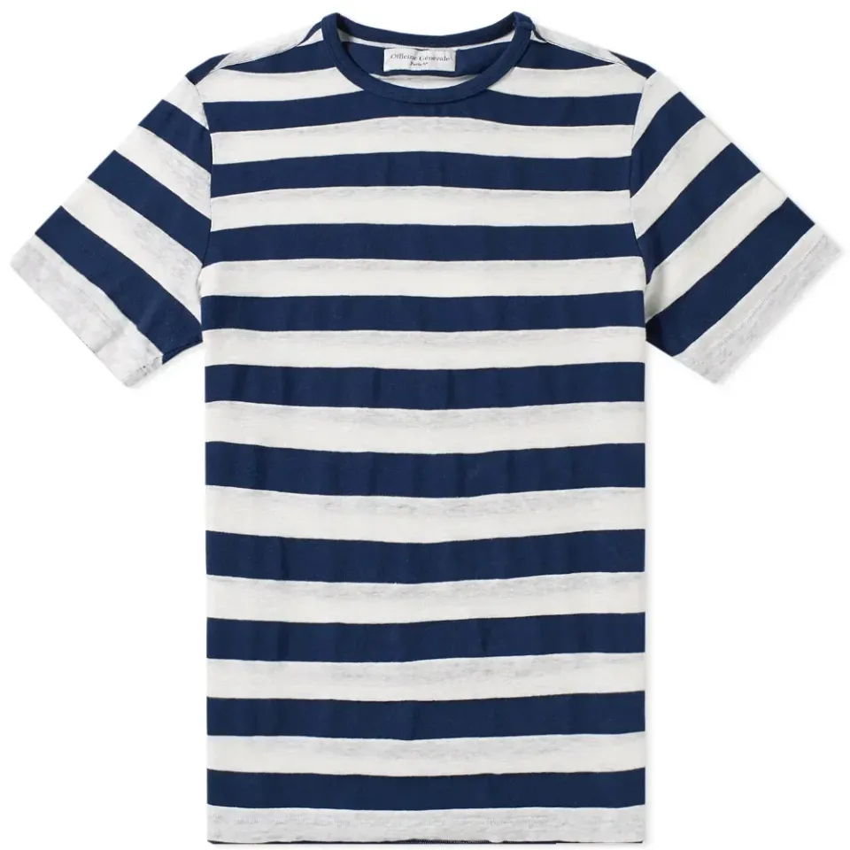 Big Stripe Slub Tee