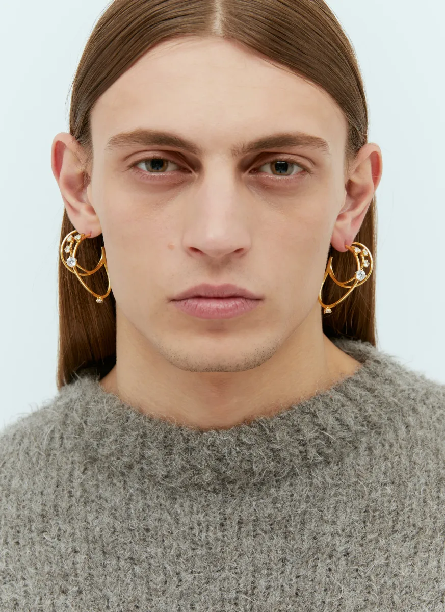 Costellation Hoop Earrings