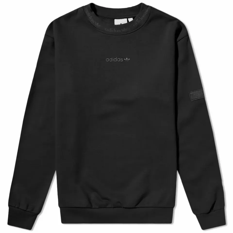 Trefoil Linear Crew Sweat