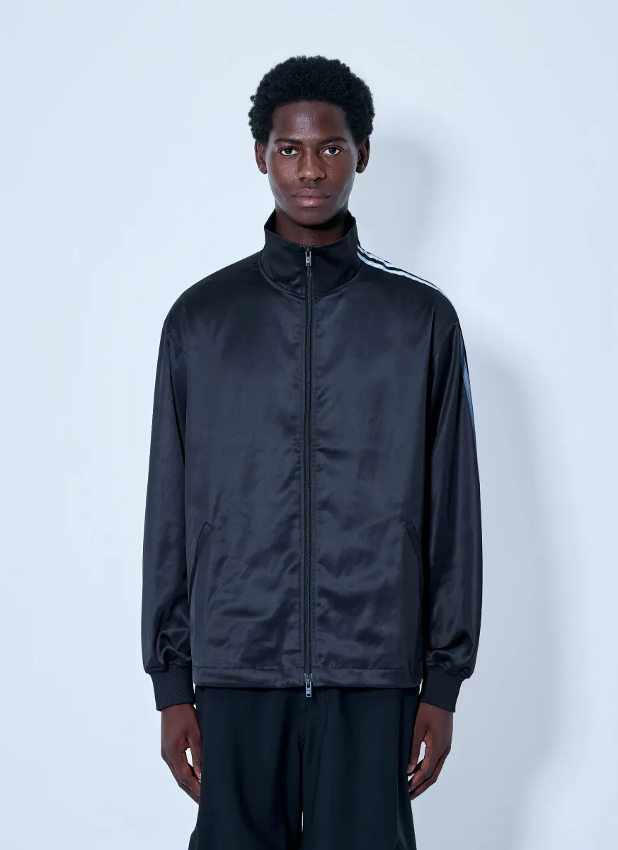 Satin Gradient 3 Stripes Track Jacket