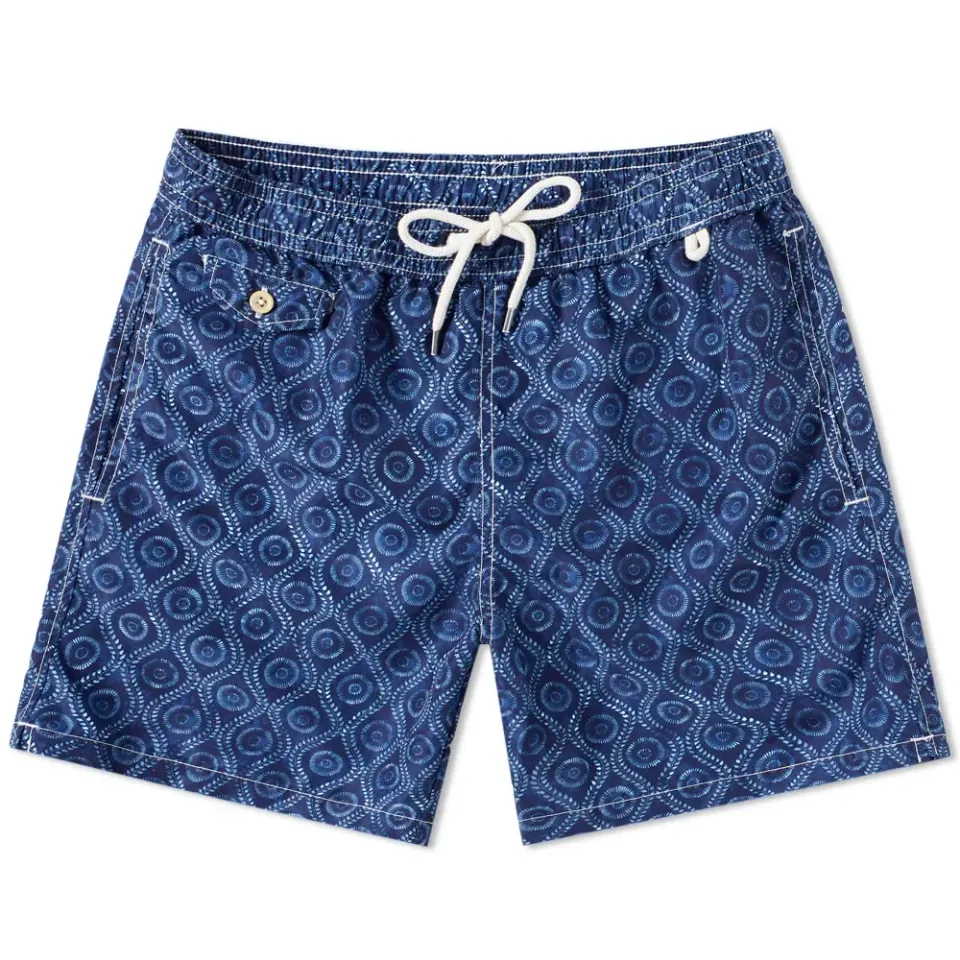 Abstract Traveller Swim Short