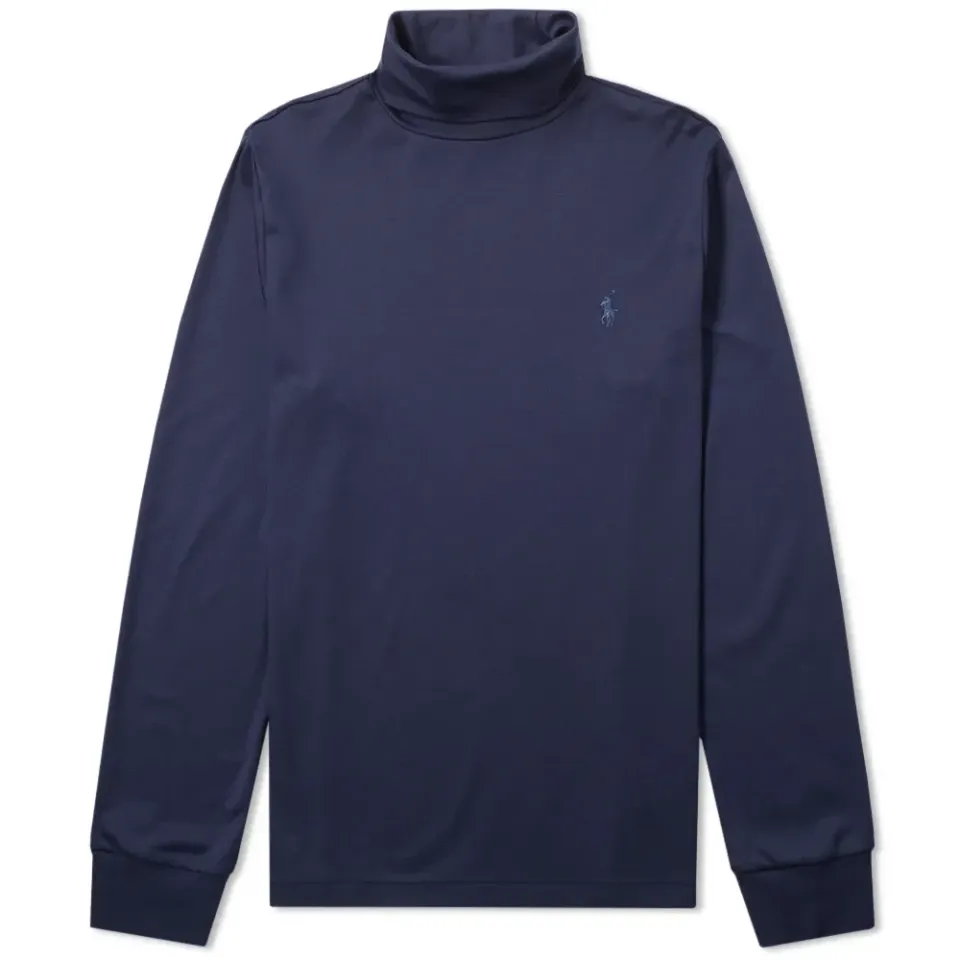 Jersey Roll Neck Sweat
